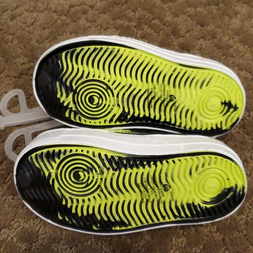 Baby Boys First Steps Stepping Stones Riley EVA Sneakers Size 3 4 5 Pull on NWT